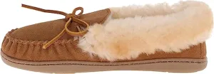 Minnetonka Women's Alpine Slippers, Tan, 7.5 M US