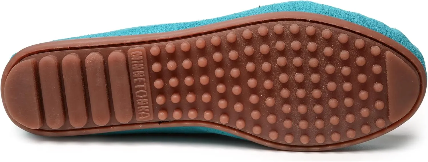 Minnetonka Women’s Thunderbird “Animikii” Hardsole – Moccasins for Women with a Classic Leather Moccasin Silhouette, Cushioned Footbed, and Beaded Moccasin Design