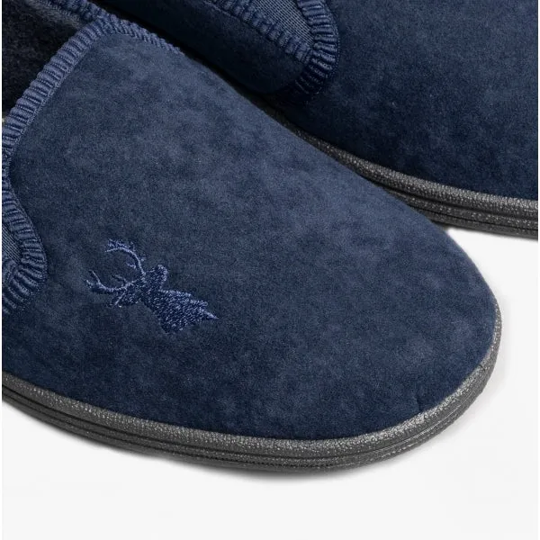 Mirak STAG Mens Slippers Navy