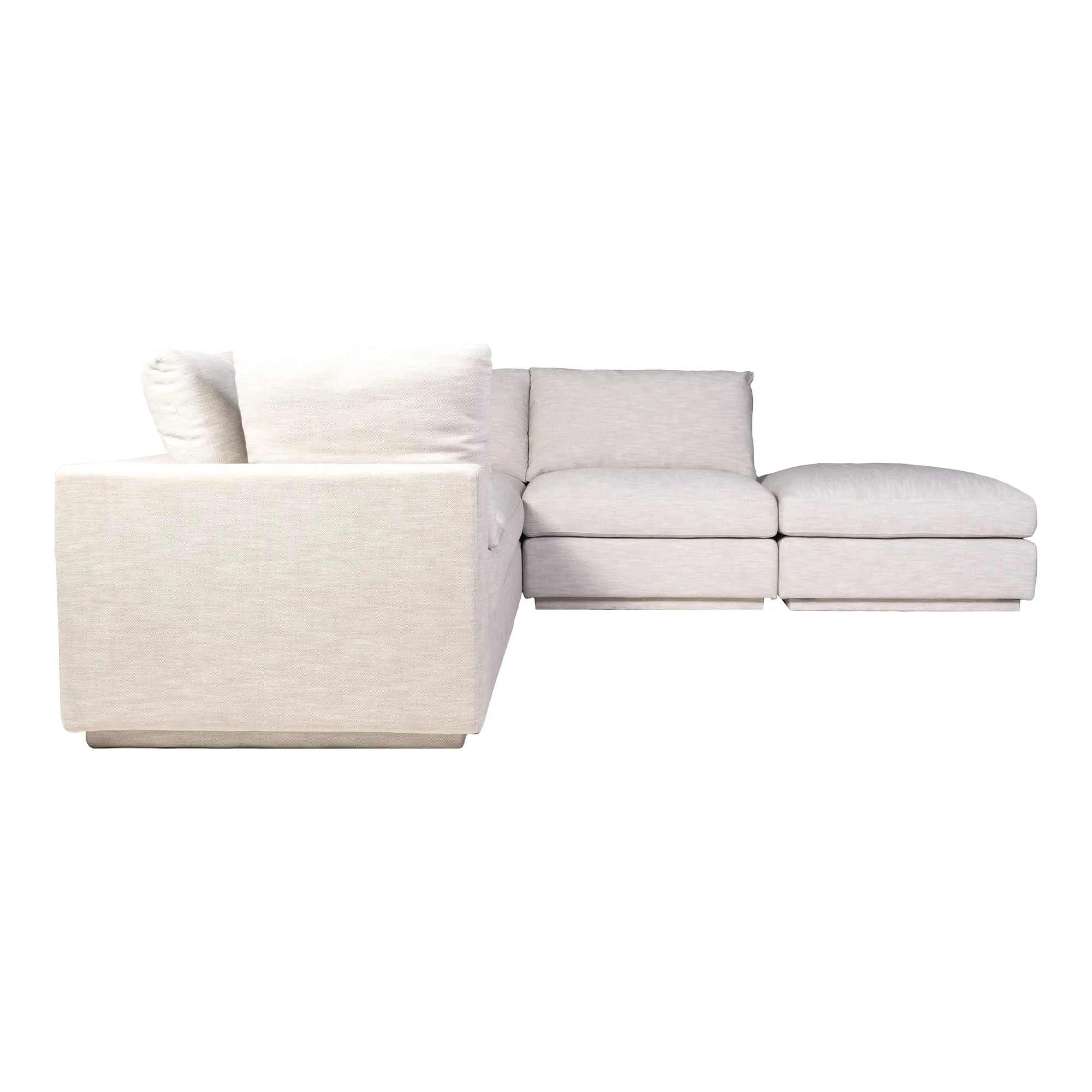 Moe's Home Collection Justin Grey Dream Modular Sectional