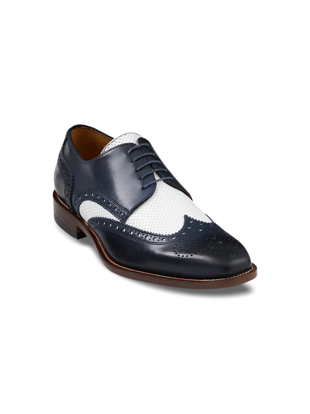 Morris Derby - Navy/white