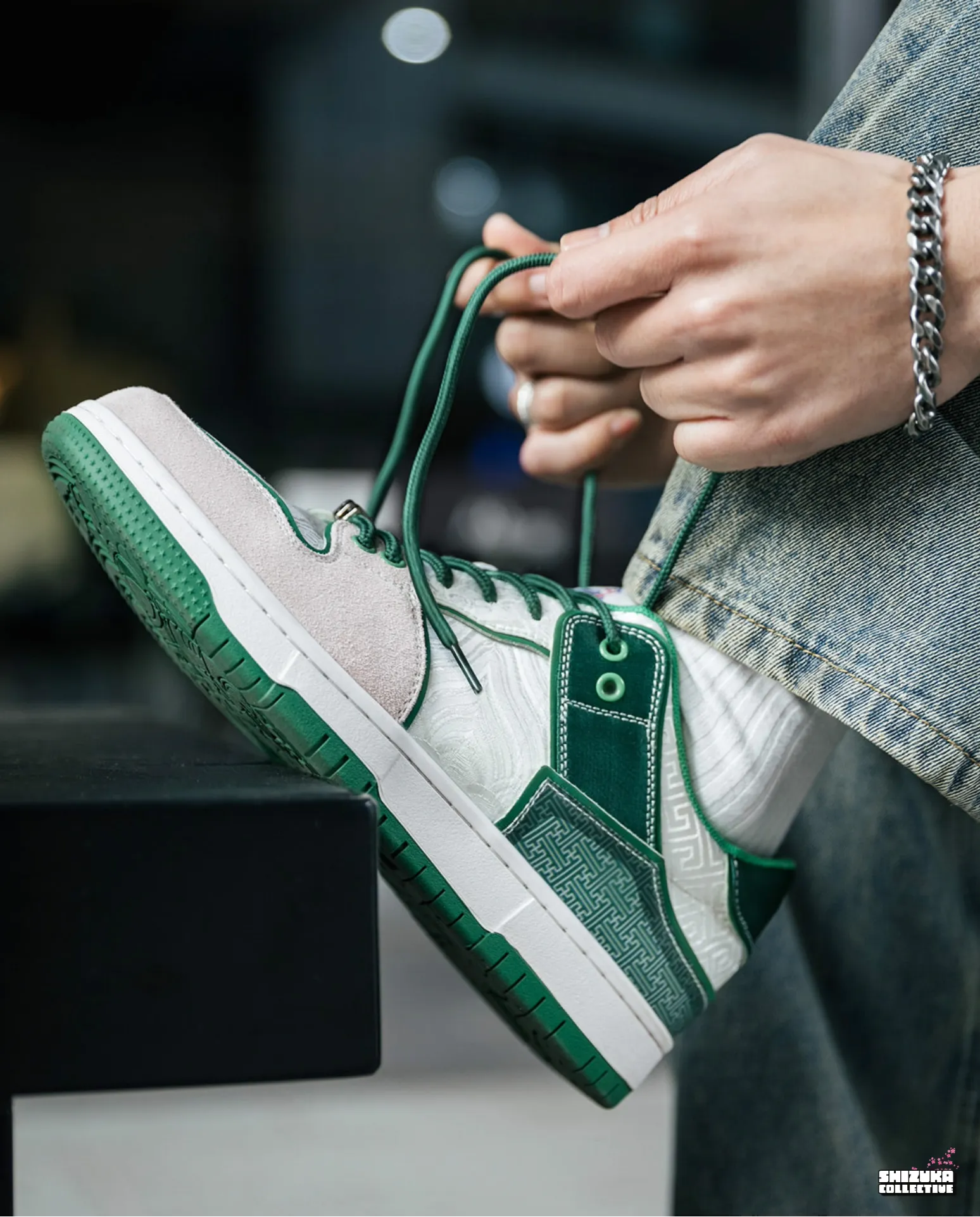 MRA Imperial Fortune Silk Sneakers