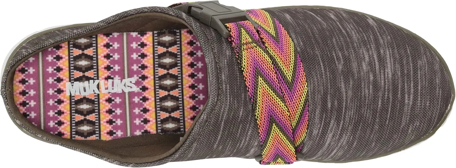 MUK LUKS Women's Boardwalk Promenade Clog