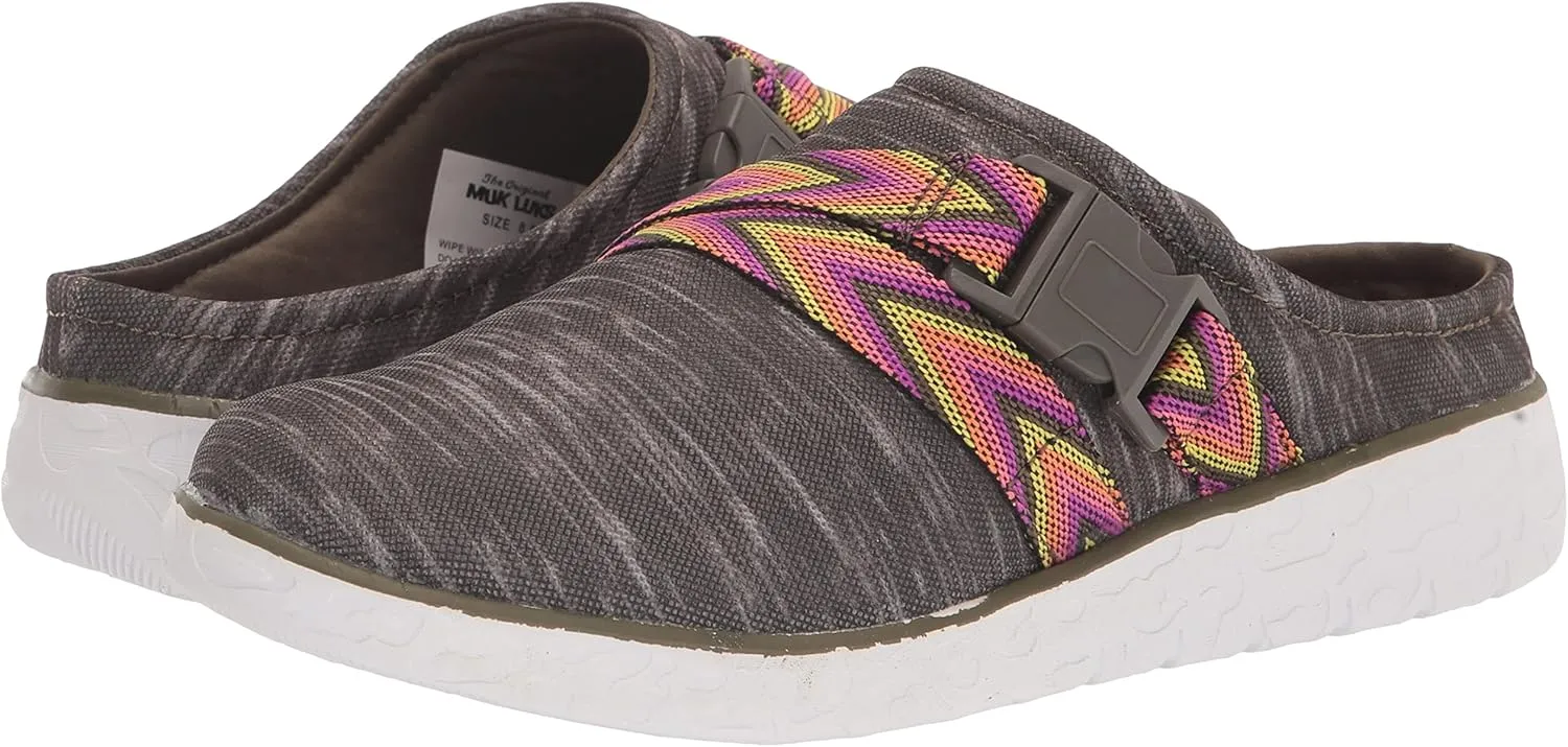 MUK LUKS Women's Boardwalk Promenade Clog