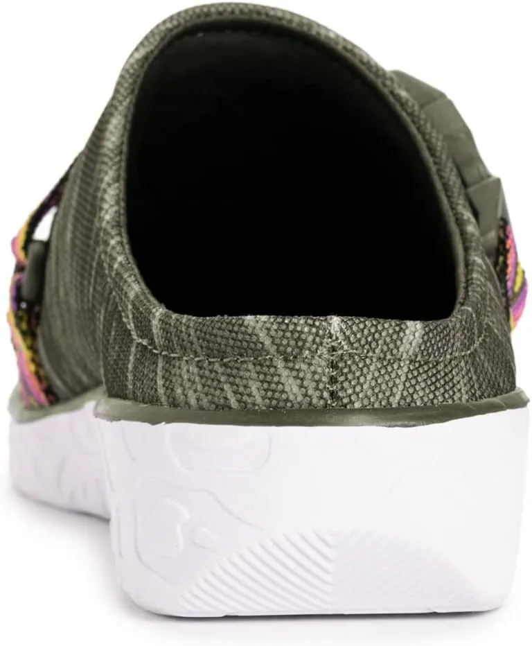 MUK LUKS Women's Boardwalk Promenade Clog