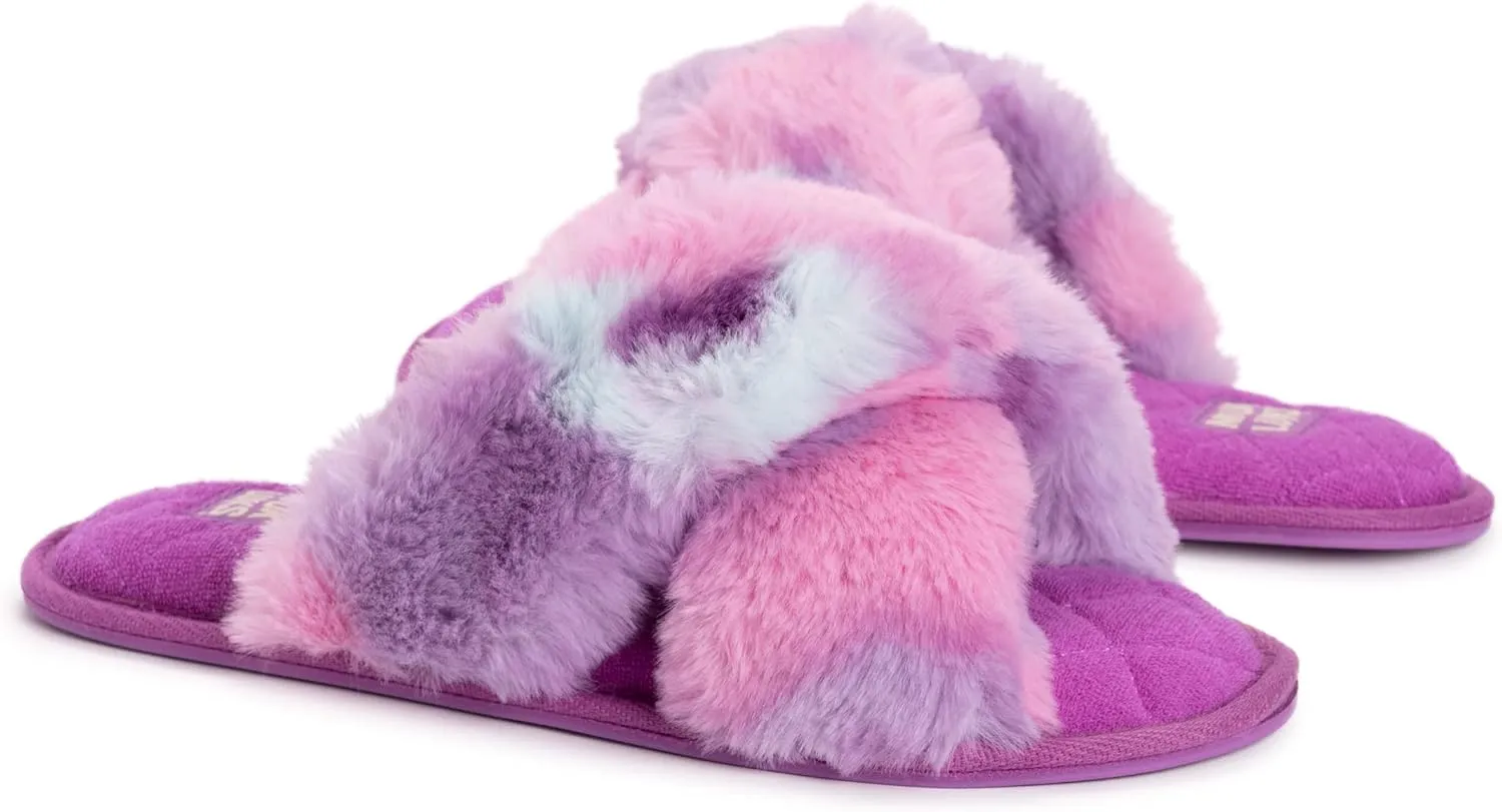 MUK LUKS Women's Perley Criss Cross Slipper