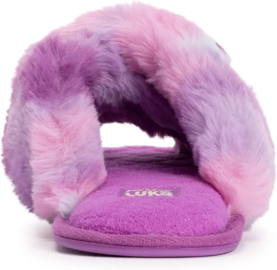 MUK LUKS Women's Perley Criss Cross Slipper