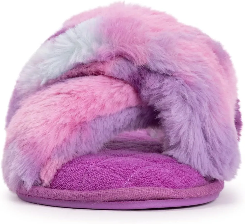 MUK LUKS Women's Perley Criss Cross Slipper