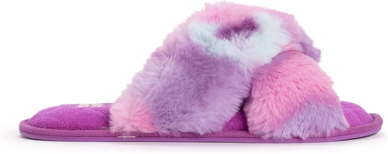 MUK LUKS Women's Perley Criss Cross Slipper