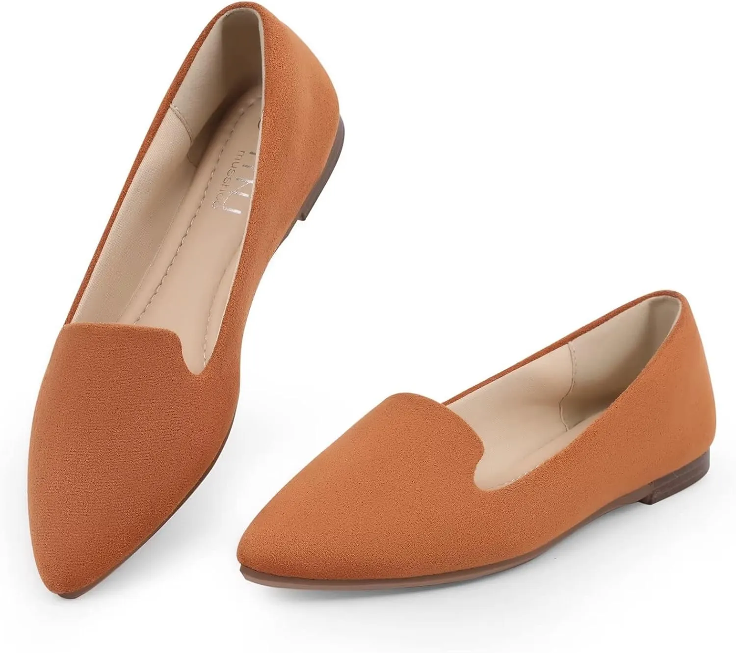 MUSSHOE Flat Shoes Women Comfortable Slip on Women's Flats