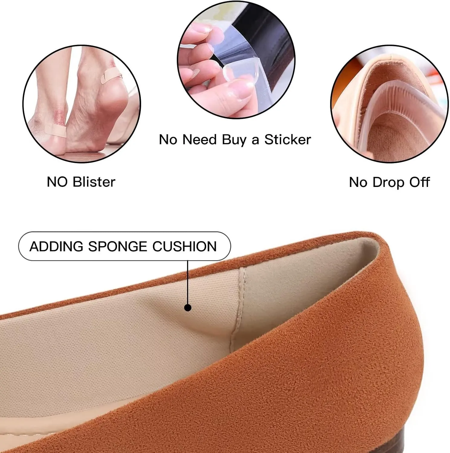 MUSSHOE Flat Shoes Women Comfortable Slip on Women's Flats