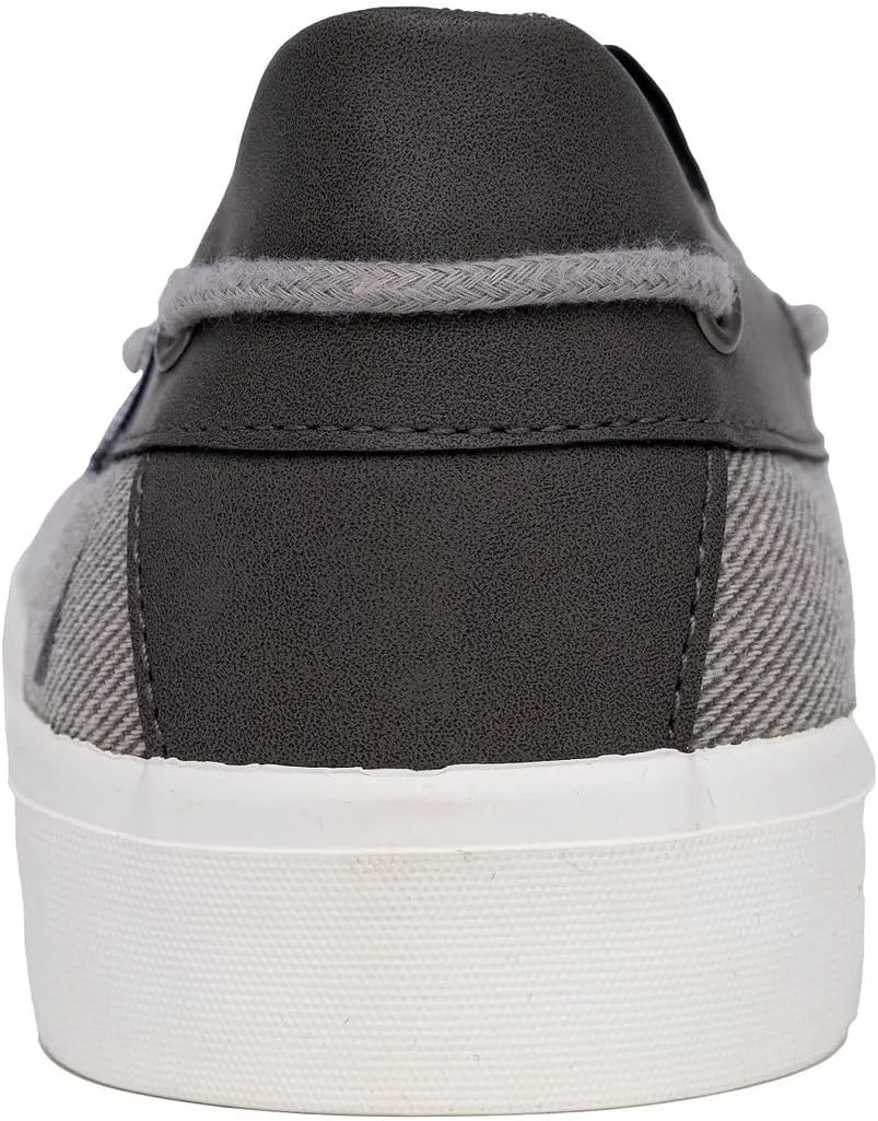 Nautica Men's Casual Boat Shoes, Moc-Toe Loafers with Cushioned Insole, Deck Fashion Sneaker