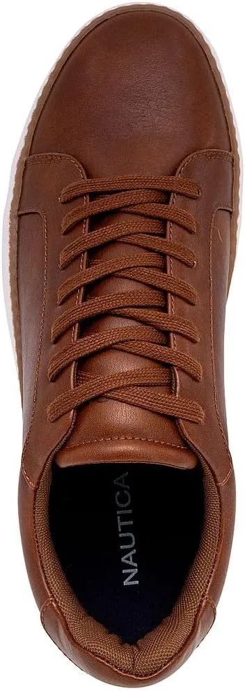 Nautica Men's Classic Lace-Up Low Top Fashion Sneaker Loafer - Stylish and Comfortable Casual Shoe