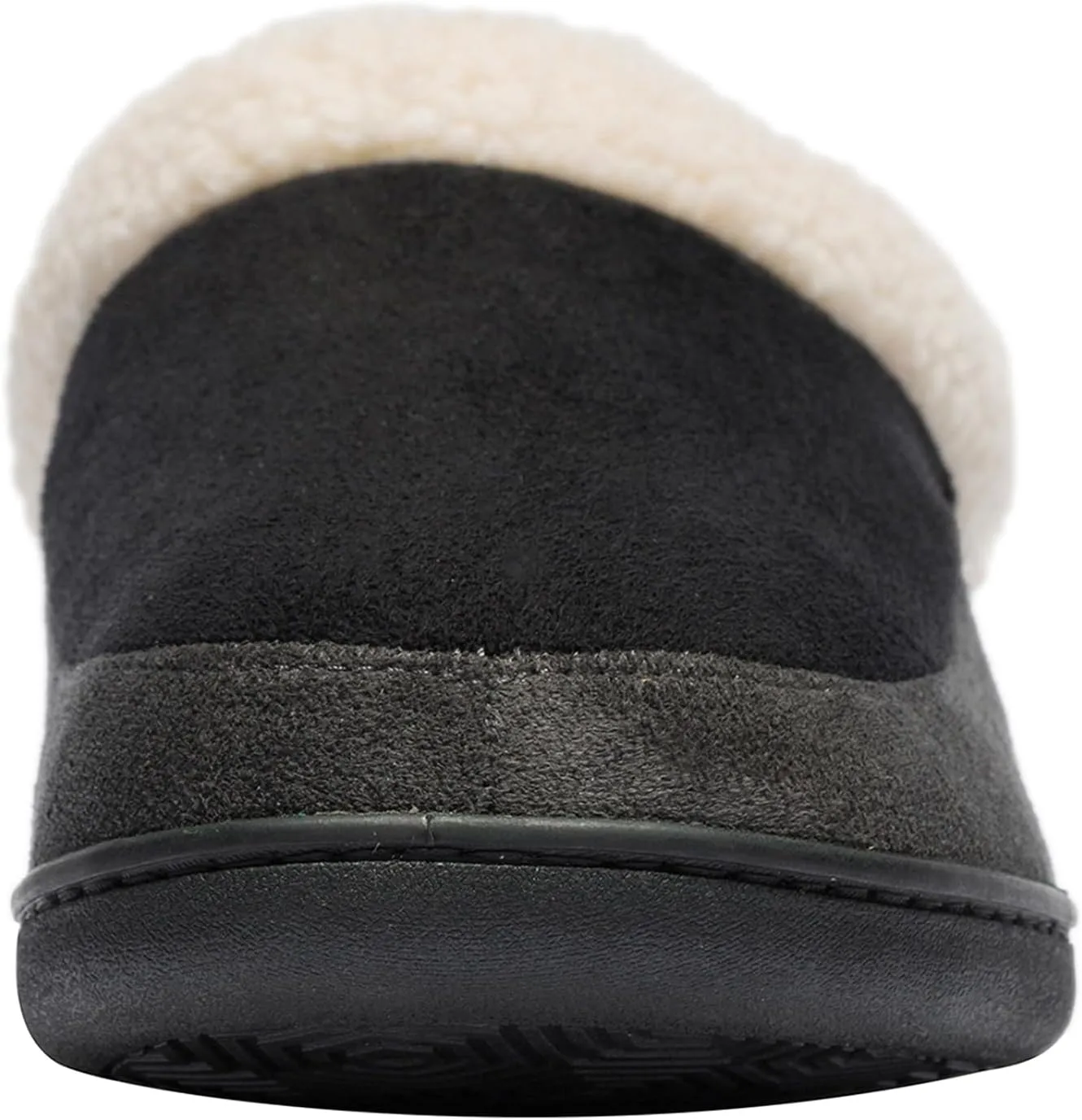 NewDenBer Men's Warm Memory Foam Slippers Suede Plush Fleece Lined Slip on Indoor Outdoor Clog House Shoes