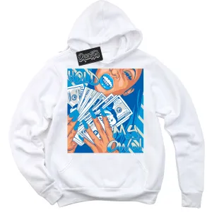 Next Nature Light Khaki Star Blue Dunk Sneaker Hoodie Hold My Own Graphic