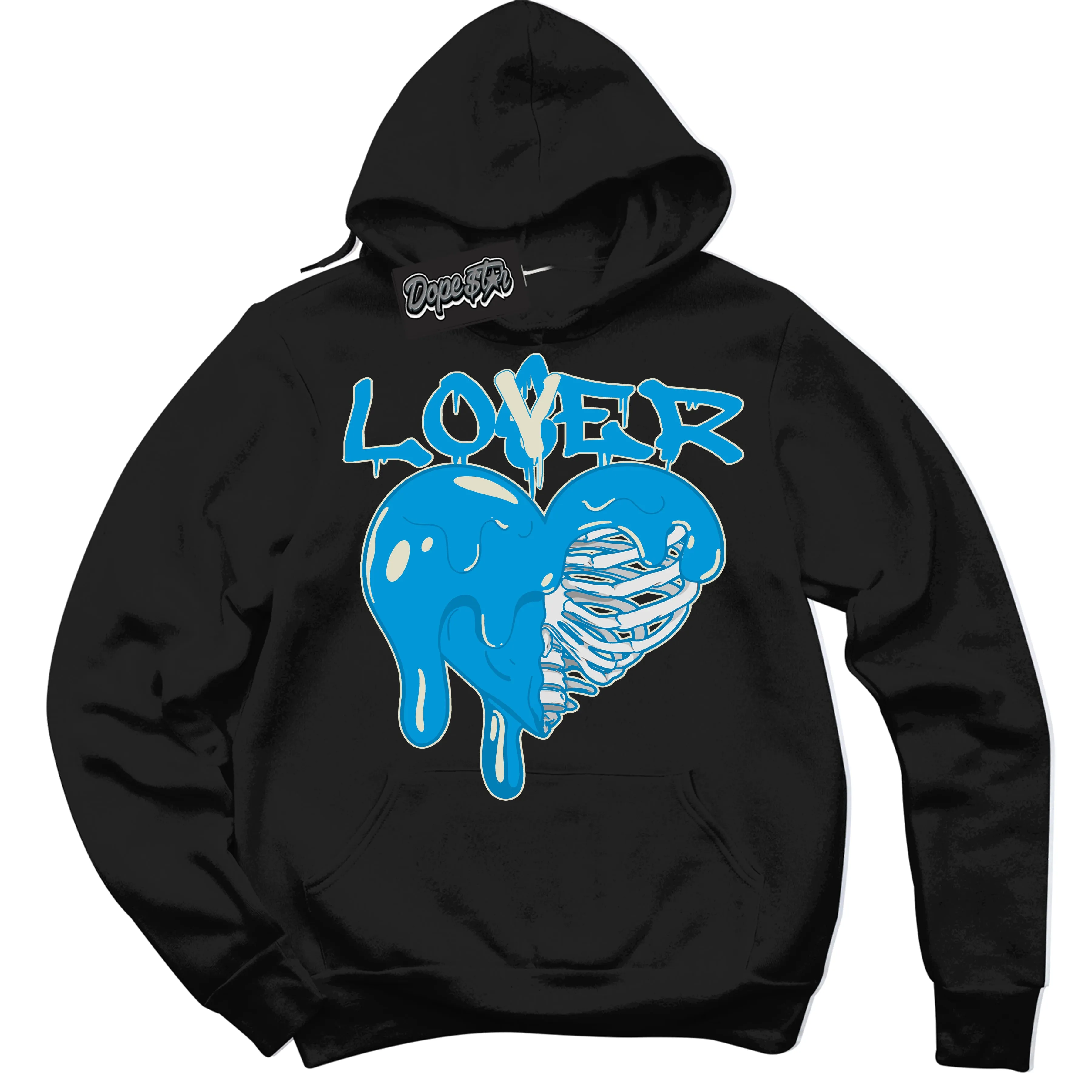 Next Nature Light Khaki Star Blue Dunk Sneaker Hoodie Lover Loser Graphic