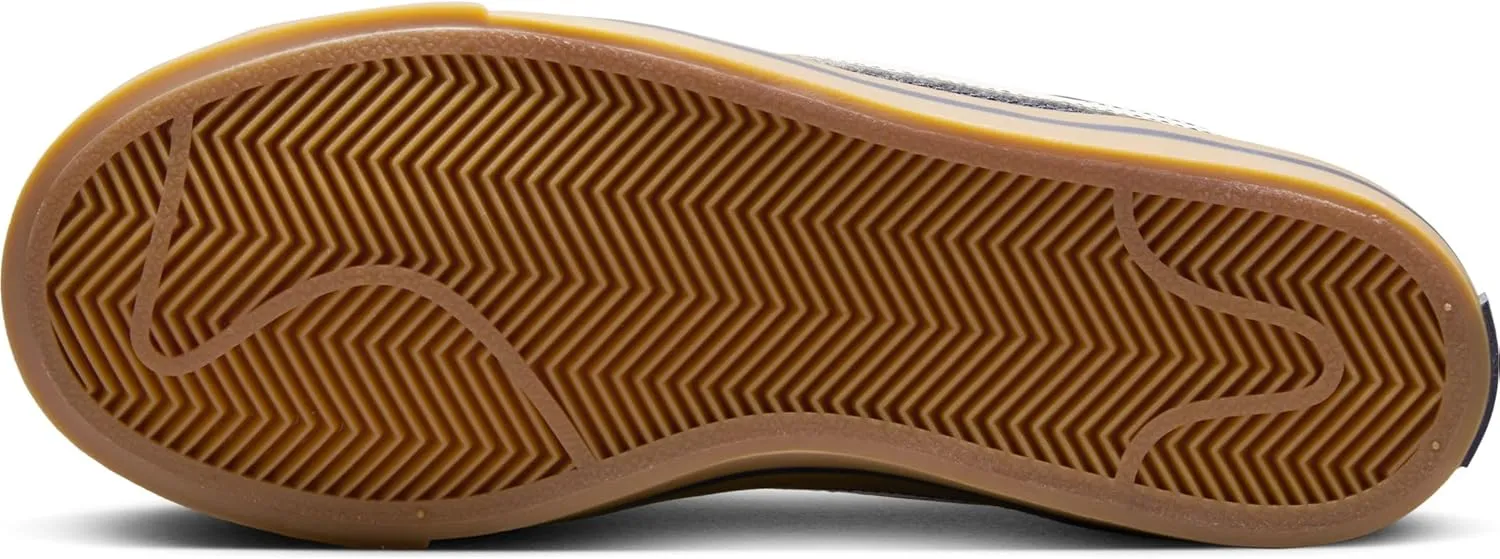 Nike Court Legacy Big Kids' Shoes (DA5380-401, Thunder Blue/Gum Light Brown/Sail)