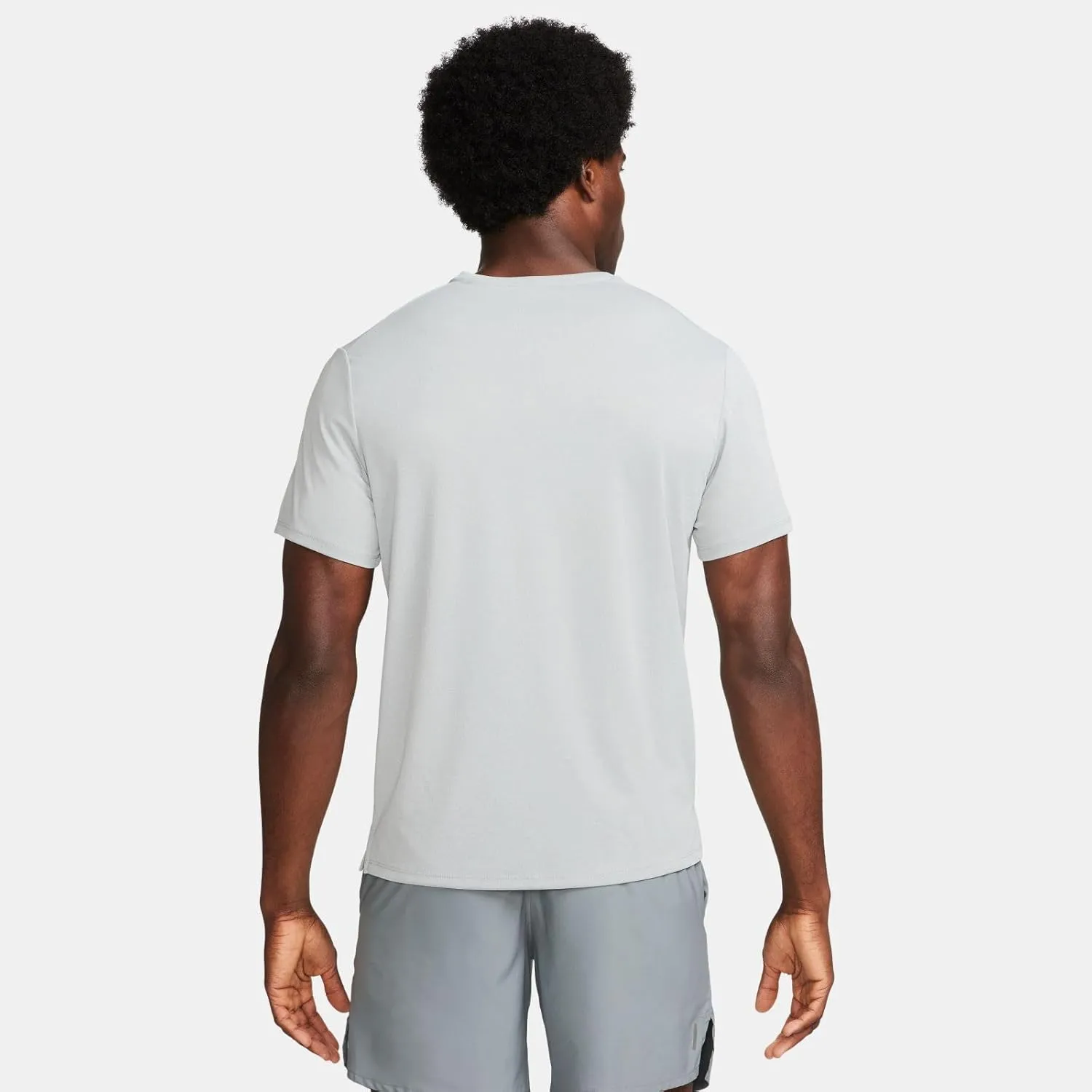 Nike Men's Miler Dri-fit Uv Short-Sleeve Running Top