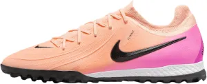 Nike Phantom GX 2 Pro TF Low-Top Soccer Shoes (FJ2583-800, Crimson Tint/Pink Blast/Black)