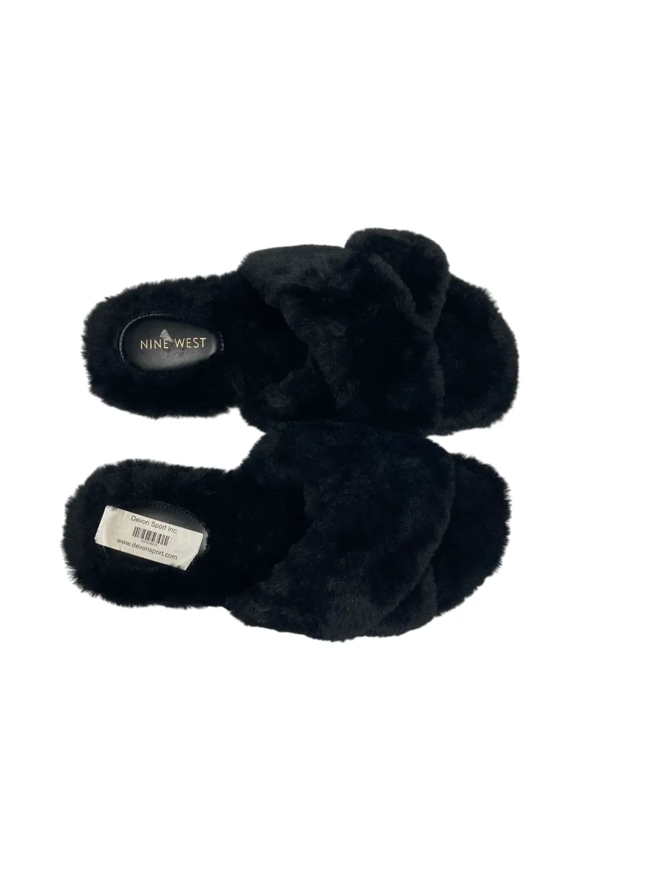 Nine West Black Warm Summer Slipper