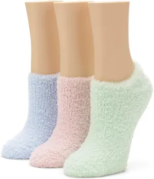 No nonsense womens Shortie Slipper Sock, 3 Pair Pack