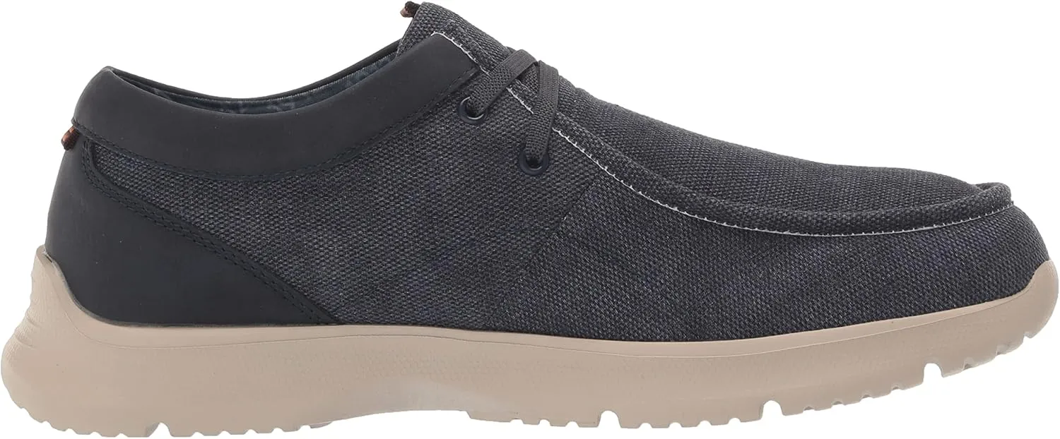 Nunn Bush Men's Bushwacker Moccasin Toe Slip-on Canvas Loafer Lightweight Casual Shoe