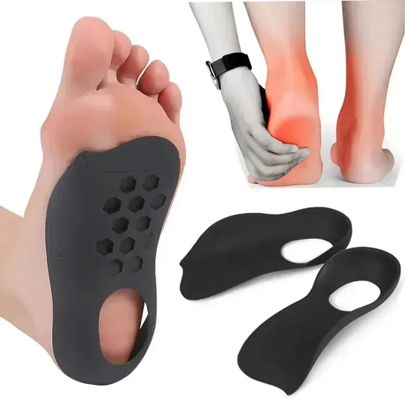 O-Shaped Legs Correction Arch Support Plantar Insoles