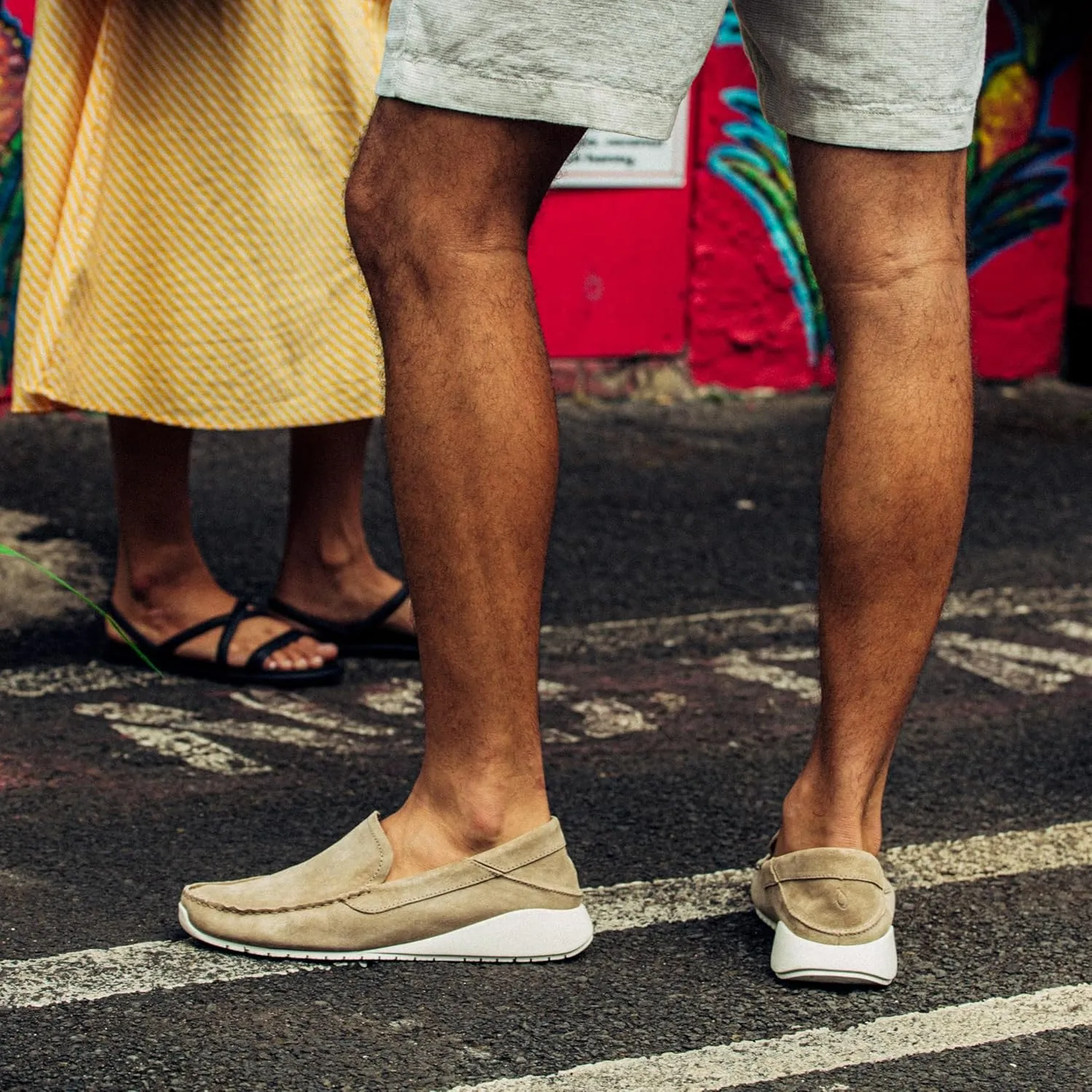 OLUKAI Ka'a Loafer Men's Premium Shoe, Premier Italian Suede Materials & Craftsmanship, Sleek & Contemporary Look, Comfortable Fit & All-Day Support