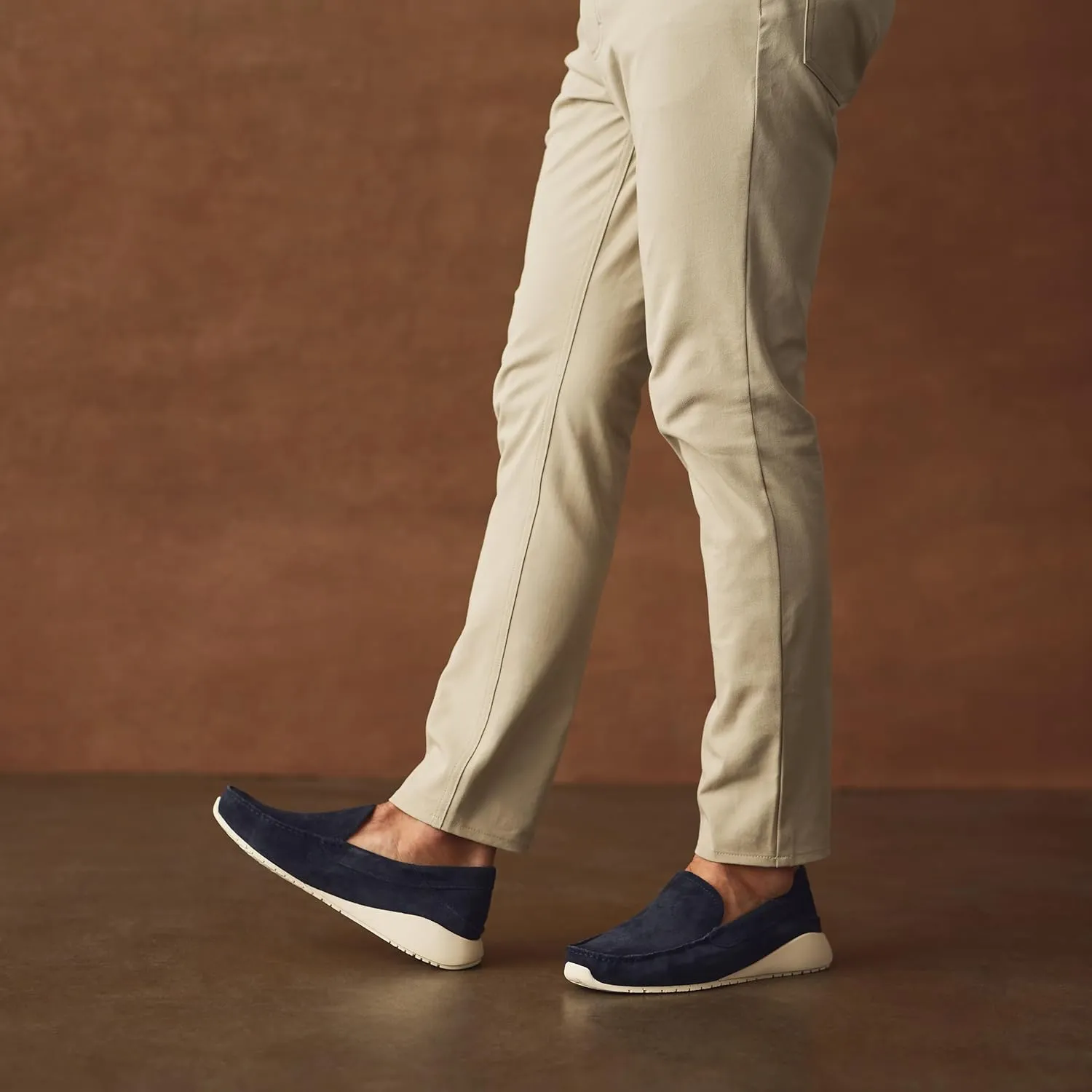 OLUKAI Ka'a Loafer Men's Premium Shoe, Premier Italian Suede Materials & Craftsmanship, Sleek & Contemporary Look, Comfortable Fit & All-Day Support