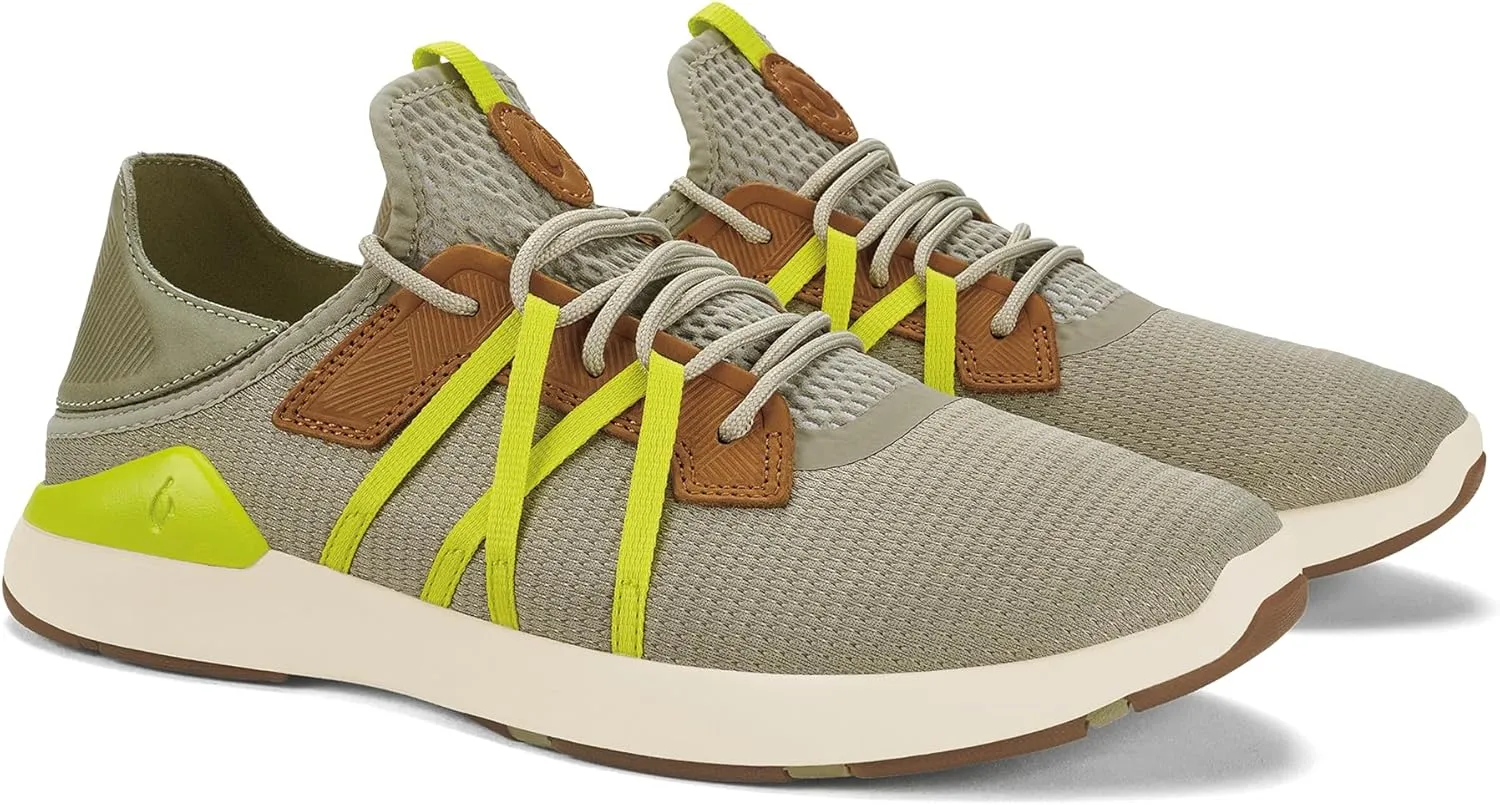 OLUKAI Mio Li Men's Everyday Athletic Shoes, Versatile & Casual Sneaker, Breathable & Comfortable Mesh, Cushioned Arch Support & Secure Fit