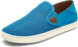 OLUKAI Pehuea Women's Slip On Sneakers, Casual Everyday Shoes with Easy On & Off Design, Breathable Mesh & Drop-in Heel, All-Day Comfort & Support