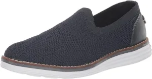 On Knit/Optic Navy Grand Haan Slip Loafer Cole Meridian Original Smart-enabled Cloudfeel Large assortment White