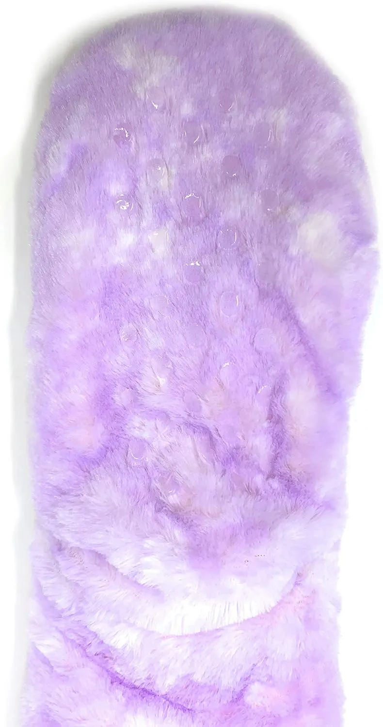 ooohyeah Womens Non Slip Fuzzy 3D Animal Slipper Socks, Funny Warm Cozy Fluffy Cute Indoor Slippers with Grippers