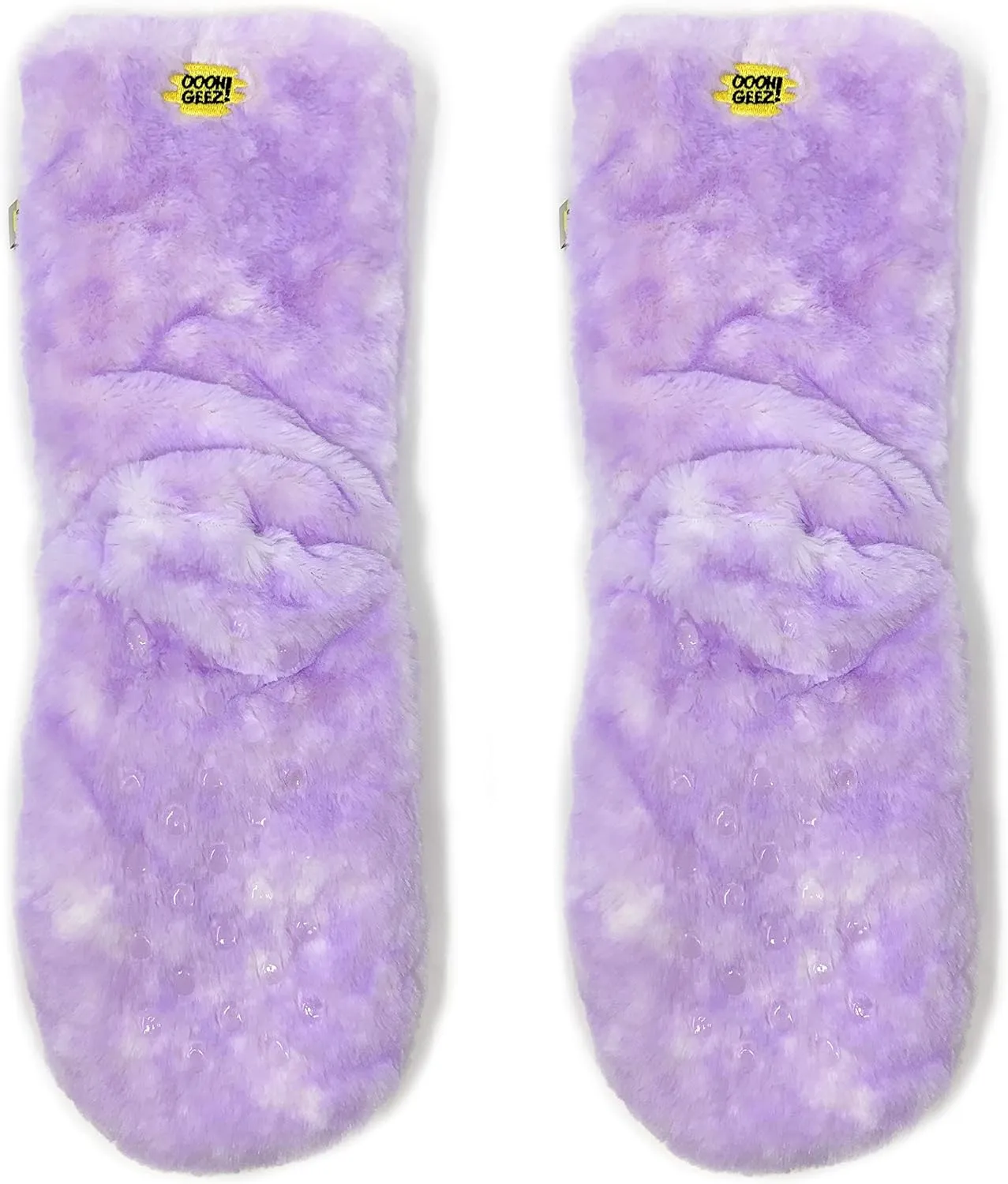 ooohyeah Womens Non Slip Fuzzy 3D Animal Slipper Socks, Funny Warm Cozy Fluffy Cute Indoor Slippers with Grippers