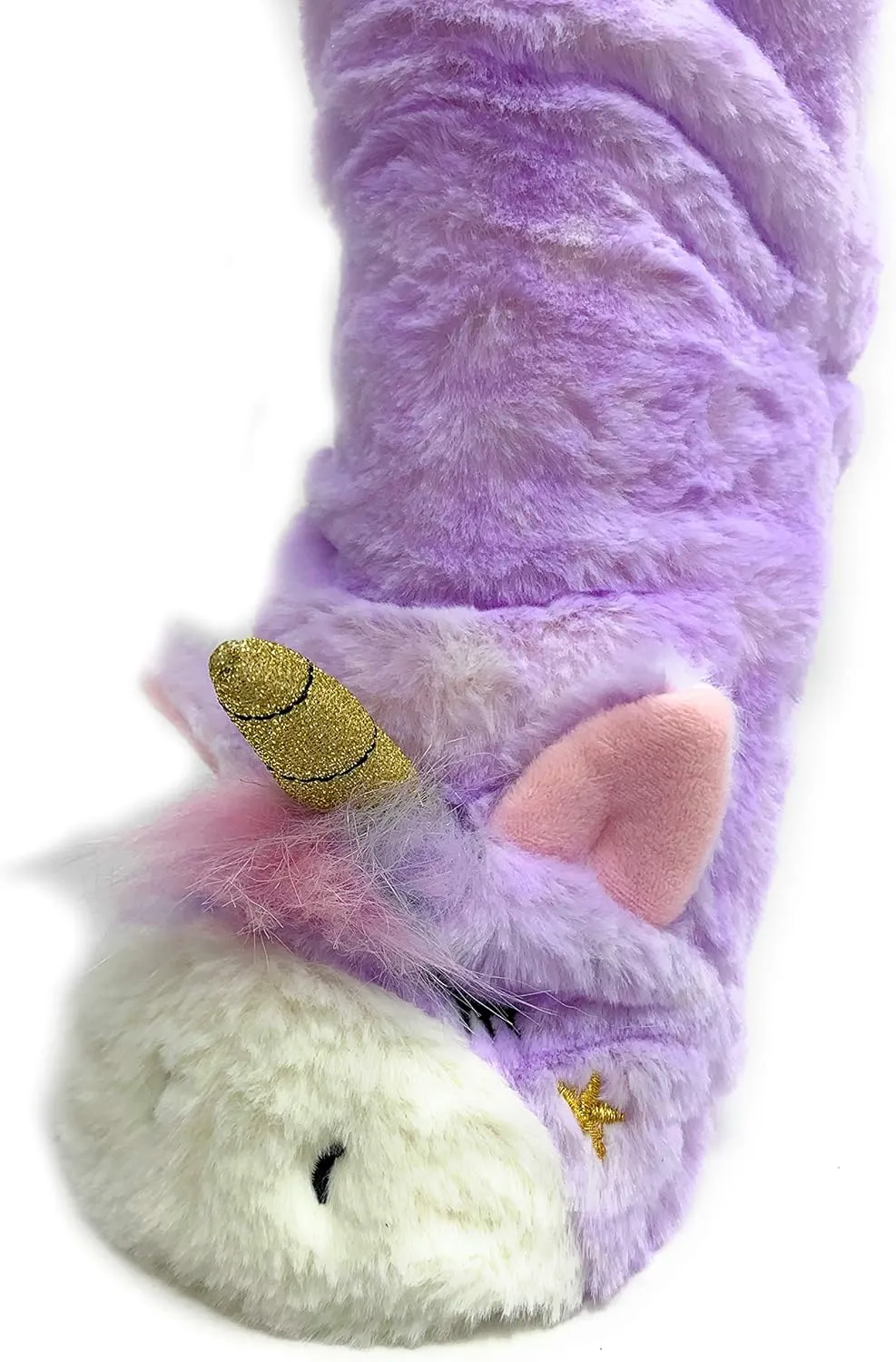 ooohyeah Womens Non Slip Fuzzy 3D Animal Slipper Socks, Funny Warm Cozy Fluffy Cute Indoor Slippers with Grippers