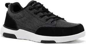 OrthoComfoot Men's Orthopedic Walking Shoes with Arch Support: Comfortable Cushioned Shoes for Plantar Fasciitis Relief, Breathable Orthotic Fashion Sneakers for Foot and Heel Pain