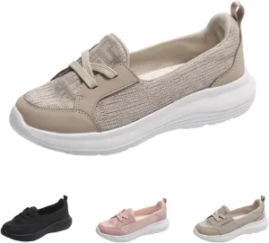 Orthopedic Women’s Breathable Slip On Arch Support Non-Slip Shoes, Orthopedic Walking Shoes for Women
