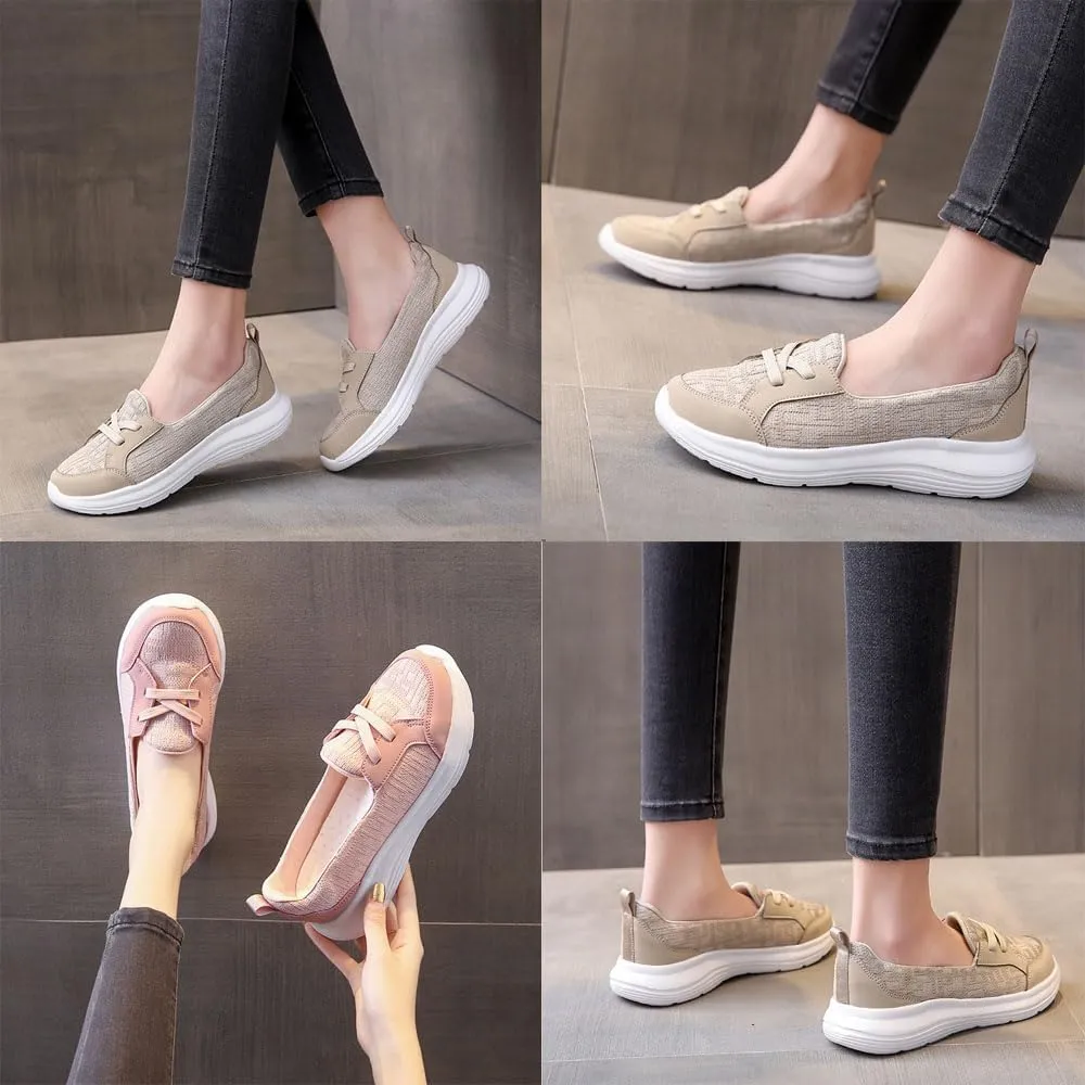 Orthopedic Women’s Breathable Slip On Arch Support Non-Slip Shoes, Orthopedic Walking Shoes for Women