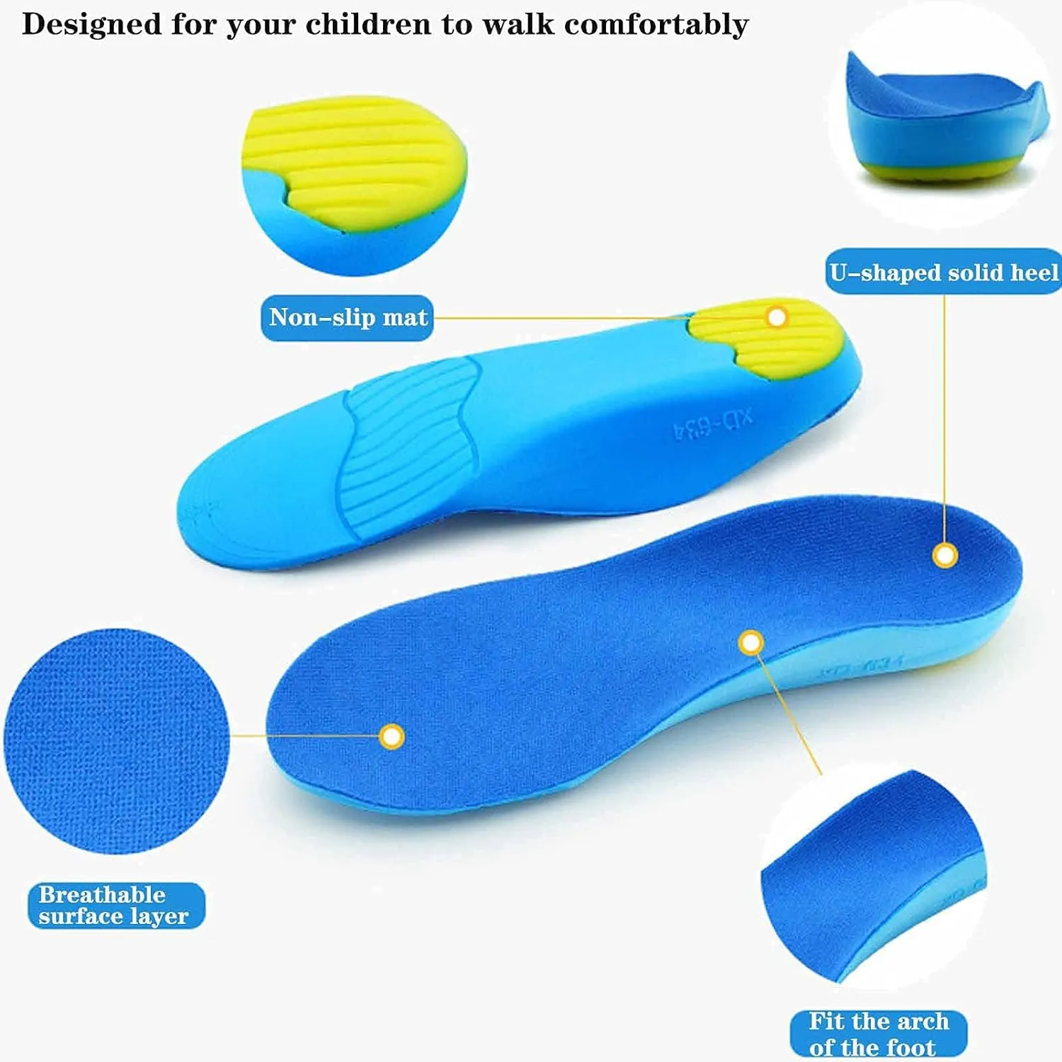 Orthotic Arch Support Shoe Insoles