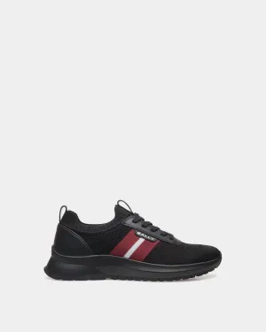 Outline Sneaker in Black Knit