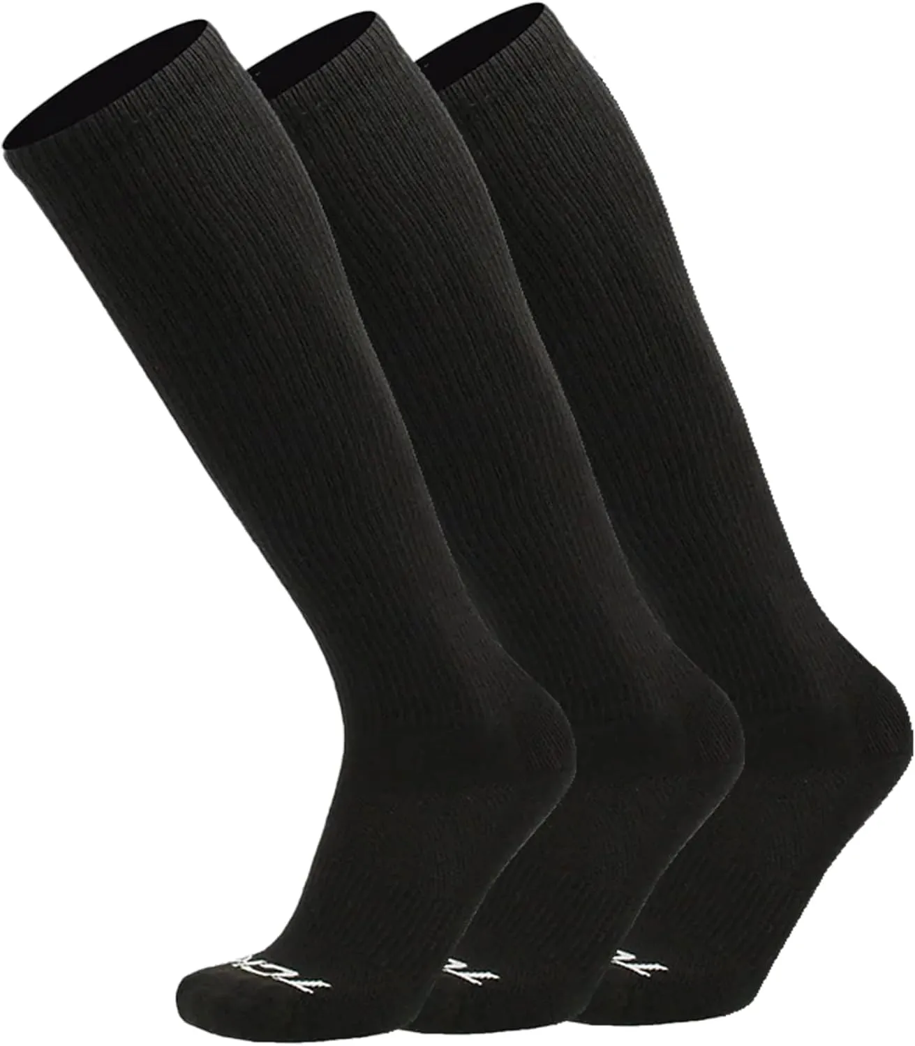 Over the Calf Work Socks for Men and Women 9-11 10-13 13-15 Moisture Wicking Tall Cushioned Knee High Boot Socks 6-pack