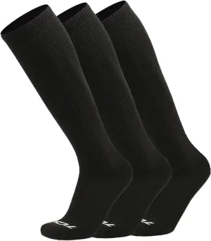 Over the Calf Work Socks for Men and Women 9-11 10-13 13-15 Moisture Wicking Tall Cushioned Knee High Boot Socks 6-pack