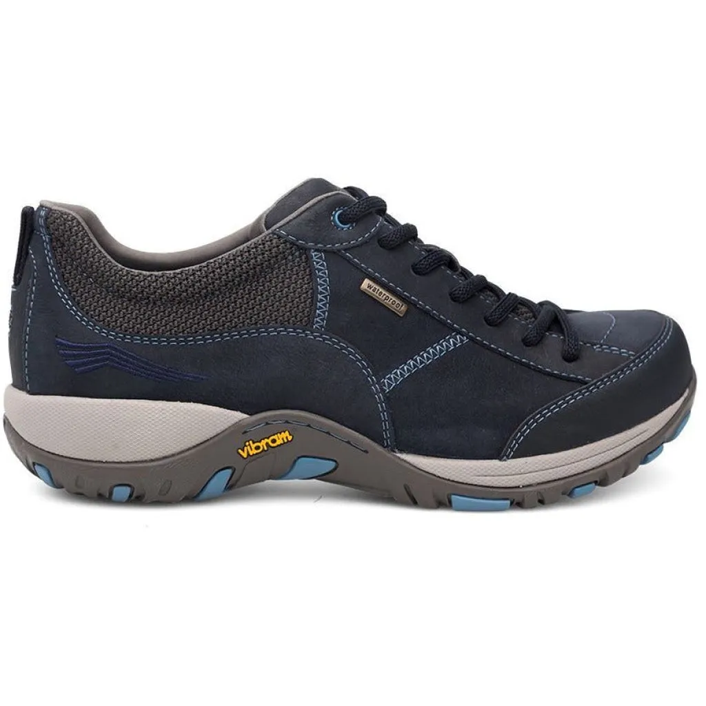 Paisley Milled Nubuck - Navy - Women's