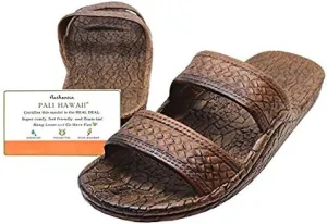 Pali Hawaii Light Brown JANDAL   Certificate of Authenticity