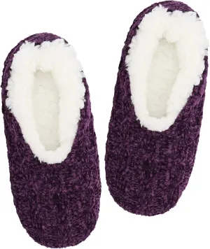 Panda Bros Slipper Socks For Women With Grippers, Fuzzy Womens Slipper Socks With Non Slip Bottoms, Cozy Warm House Slippers