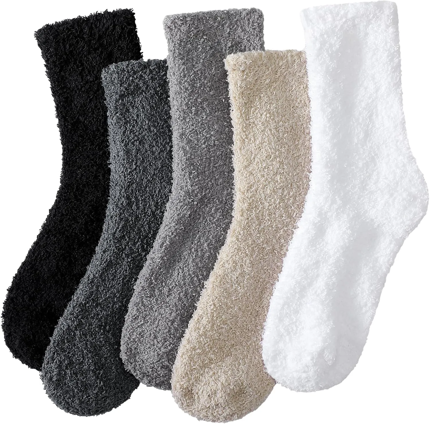 Passionbility Fuzzy Socks for Women - Fluffy Socks Women, Women Slipper Socks of Coral Fleece