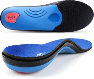 PCSsole 220 lbs Heavy Duty High Arch Support Insoles,Comfort Orthotics Insoles for Plantar Fasciitis,Flat Feet,Heel Pain,Pronation,Foot Pain Relief,Comfortable Shoe Insert for Men Women