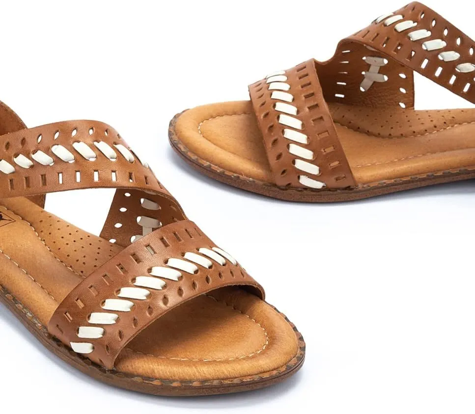 PIKOLINOS Flat Sandals Leather Algar for Woman