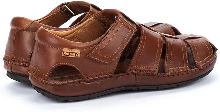 PIKOLINOS Flat Sandals Leather Tarifa for Man