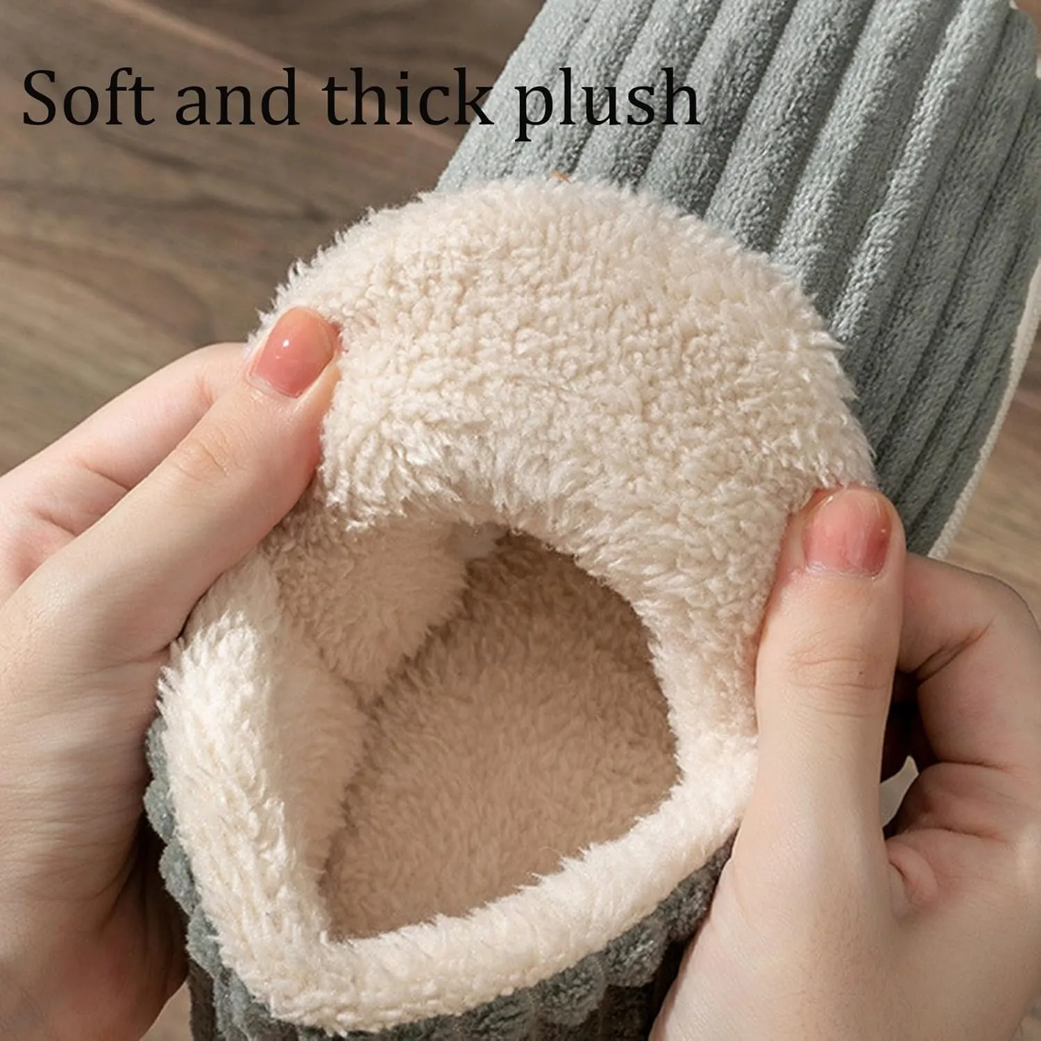 Pluffi Cozy Stylish Slipper, Pluffi Slipper Booties for Kids and Adult, Winter Cloud Slippers Warm Fuzzy Lining House Slippers(Orange,4.5-5.5 Women/3.5-4.5 Men)
